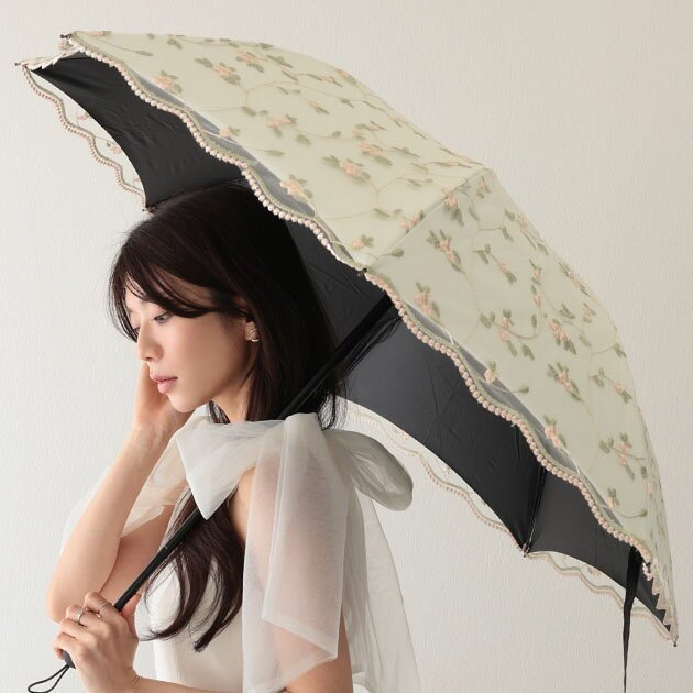 楽天市場】アンブレラ リーフ 日傘（晴雨兼用傘｜傘）：バッグ・小物