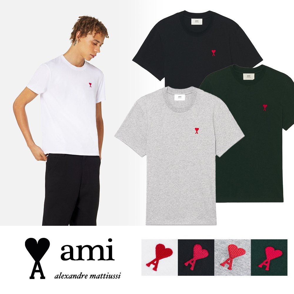 楽天市場】AMI PARIS｜アミパリ スタンダードフィット コットン