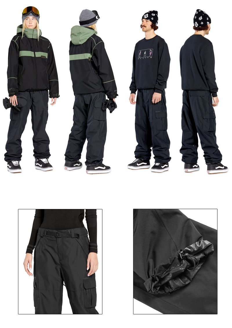 楽天市場】24-25 VOLCOM/ボルコム DLM GORE-TEX pant 着用説明動画