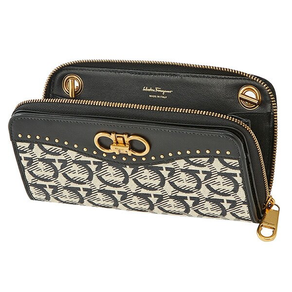 楽天市場】フェラガモ 長財布(ラウンドファスナー) FERRAGAMO
