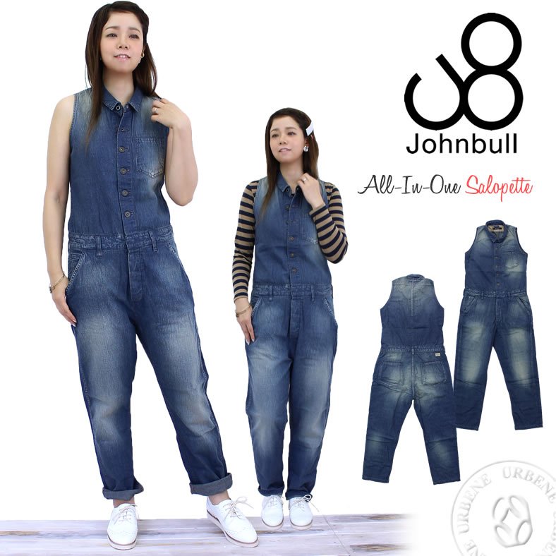 楽天市場】ジョンブル レディース Johnbull オールインワン サロペット