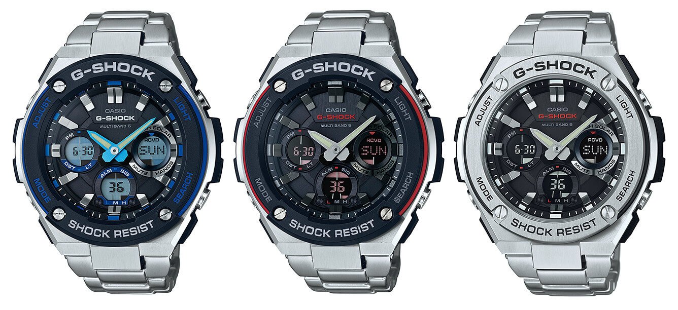 G-Steel GST-W100D and GST-W110D with Multi-Band 6 - G-Central G