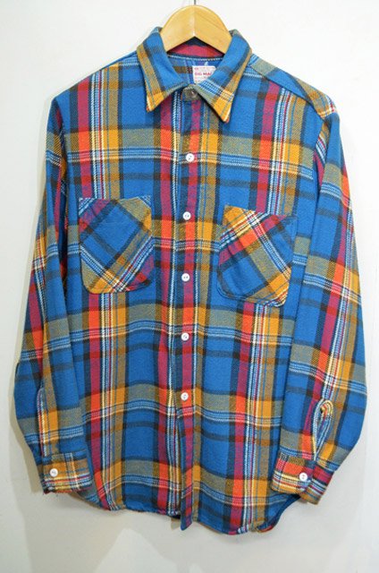 70's BIG MAC ヘビーネルシャツ - used&vintage box Hi-smile