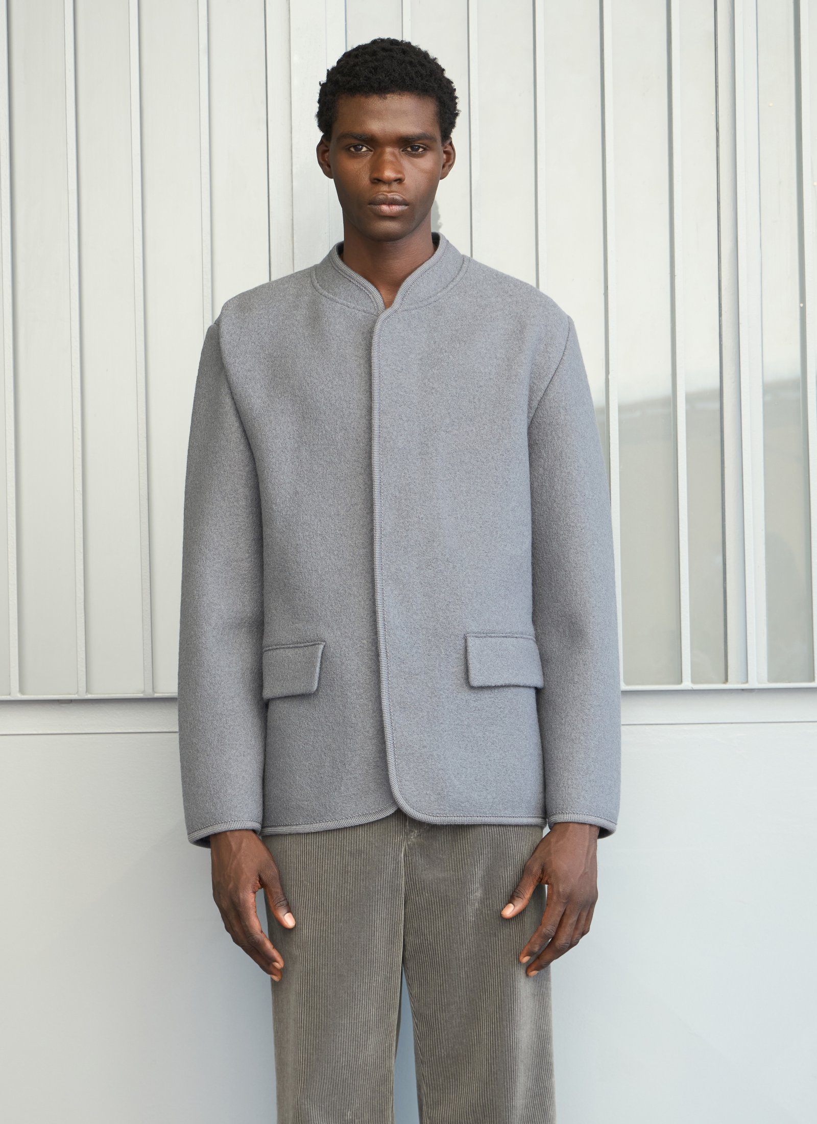 RIER Men's' Walker Compact Jacket in Grey | LN-CC®