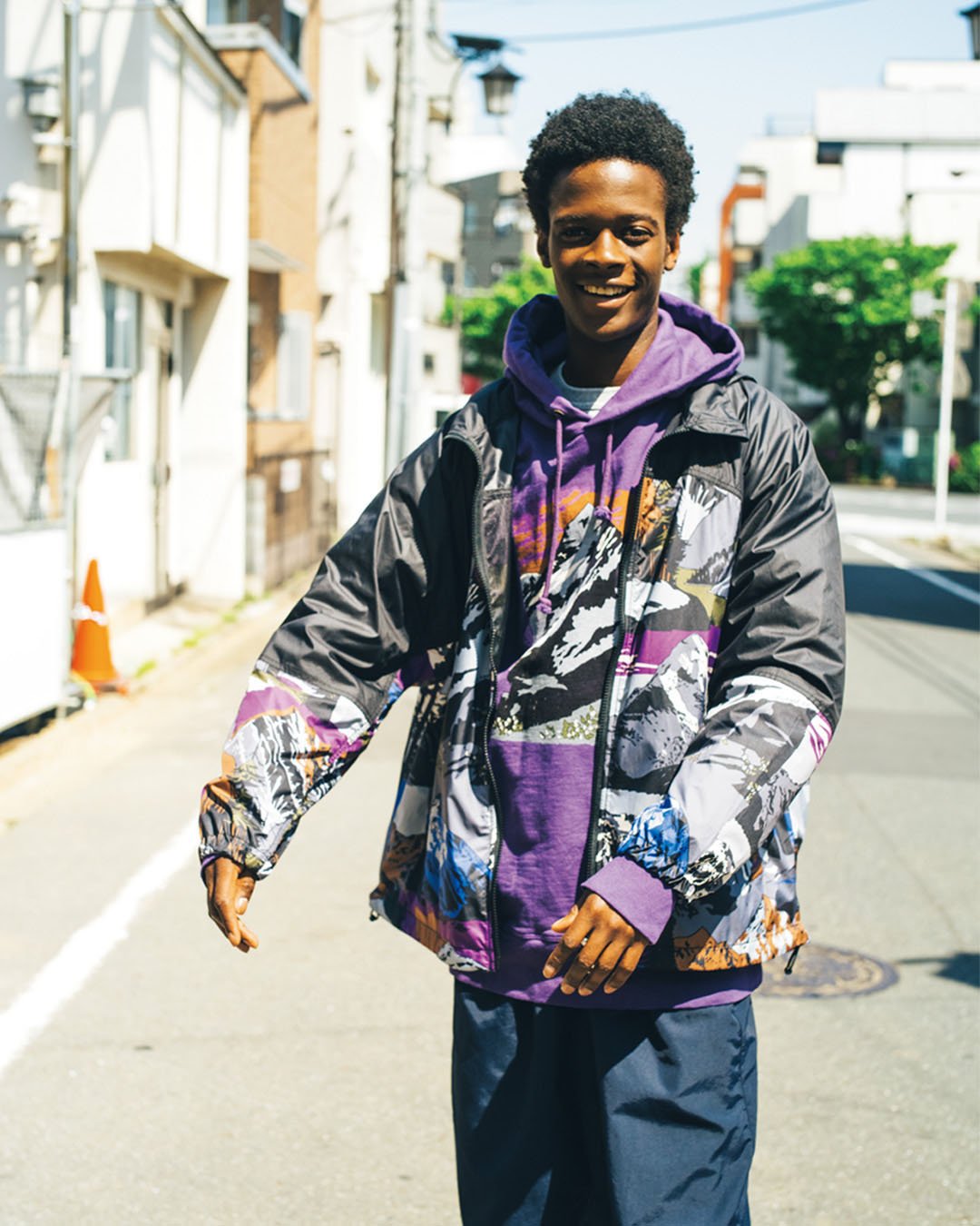 nanamica / THE NORTH FACE Purple Label / Textile Design by NOMA t.d.