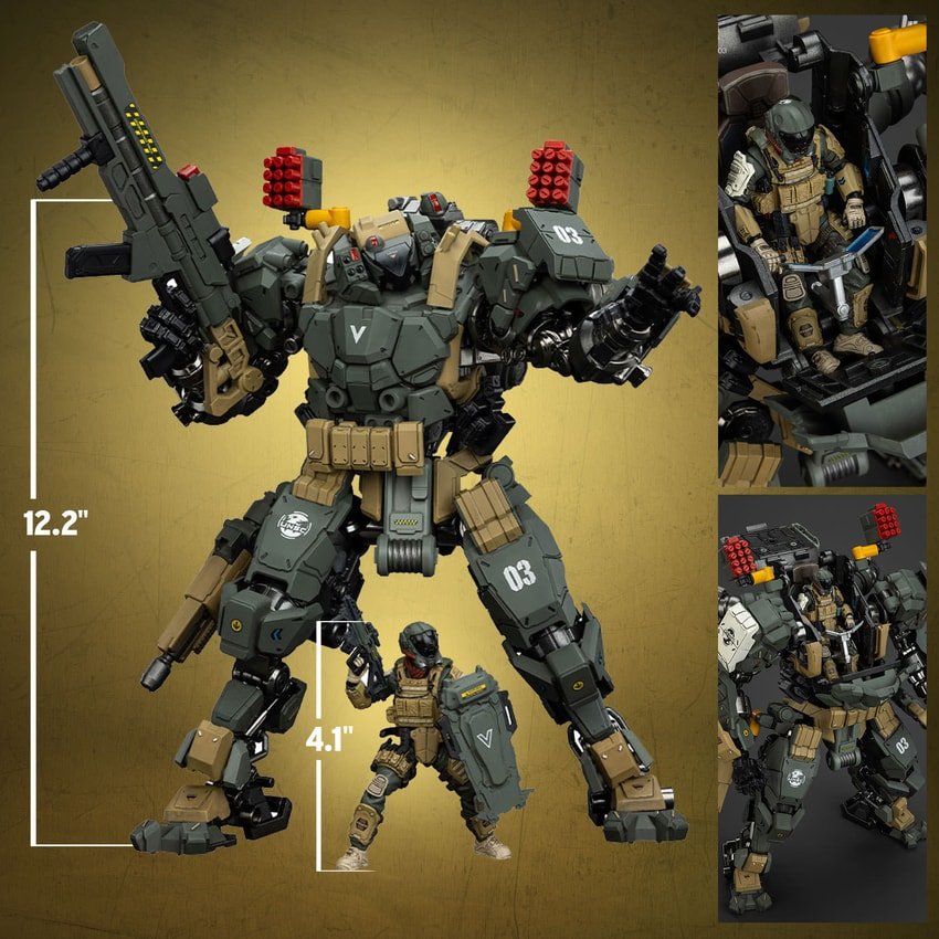 Battle for the Stars Tyrant Squad-03 Tactical Type Action Figure