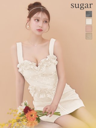 XSサイズあり【ANGEL R/エンジェルアール】バストVカット/ ビジュー