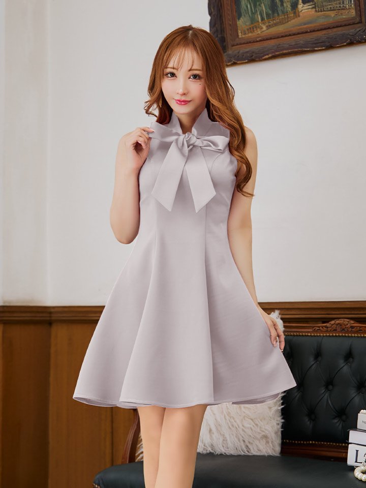 XS-Lサイズあり【ERUKEI エルケイ】 シンプル/ ワンカラー/ リボン