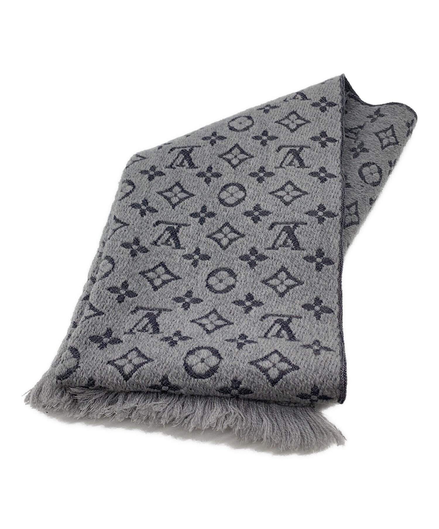 中古・古着通販】LOUIS VUITTON (ルイ ヴィトン) マフラー グレー