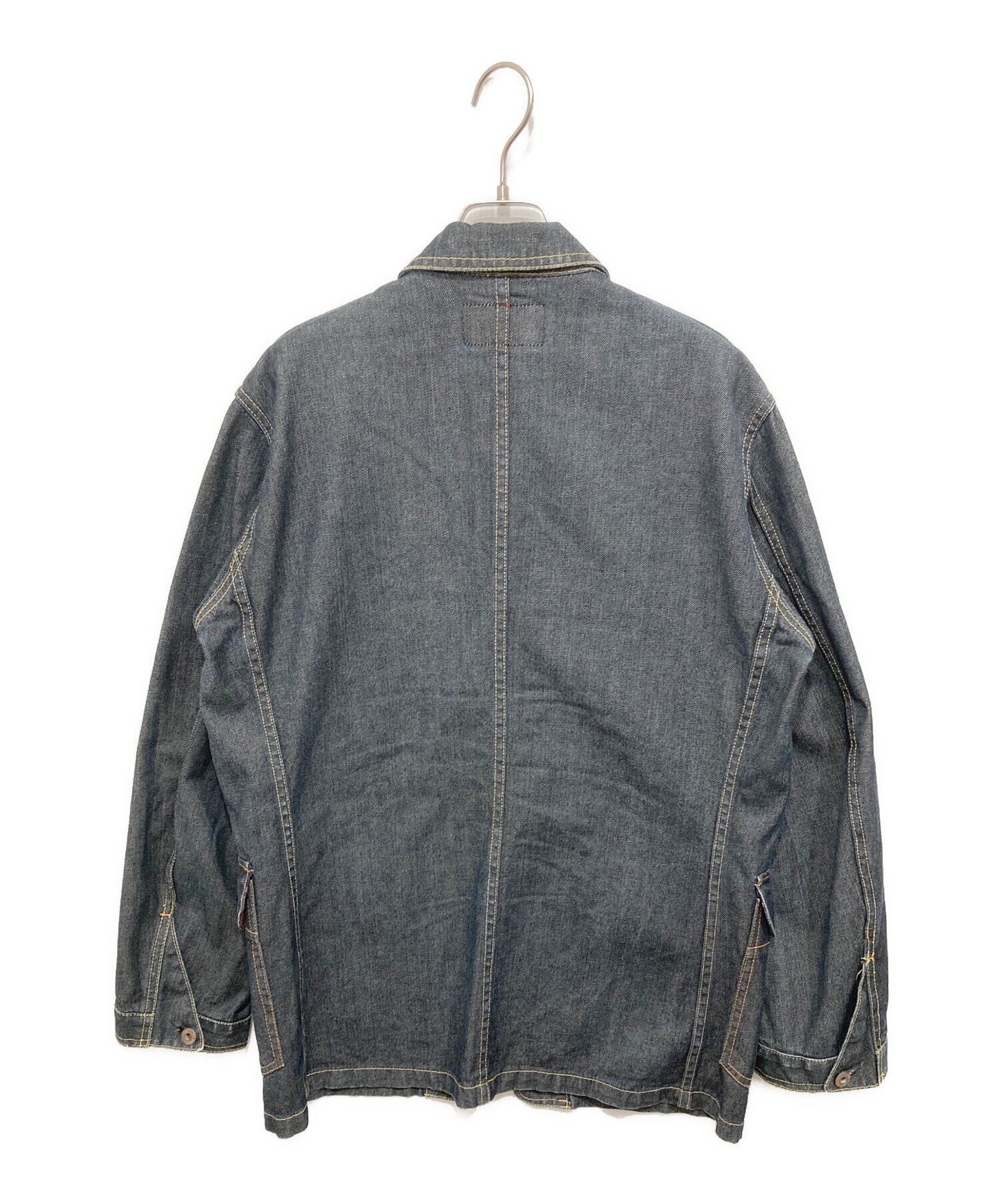 中古・古着通販】LEVI'S (リーバイス) デニムカバーオール ネイビー