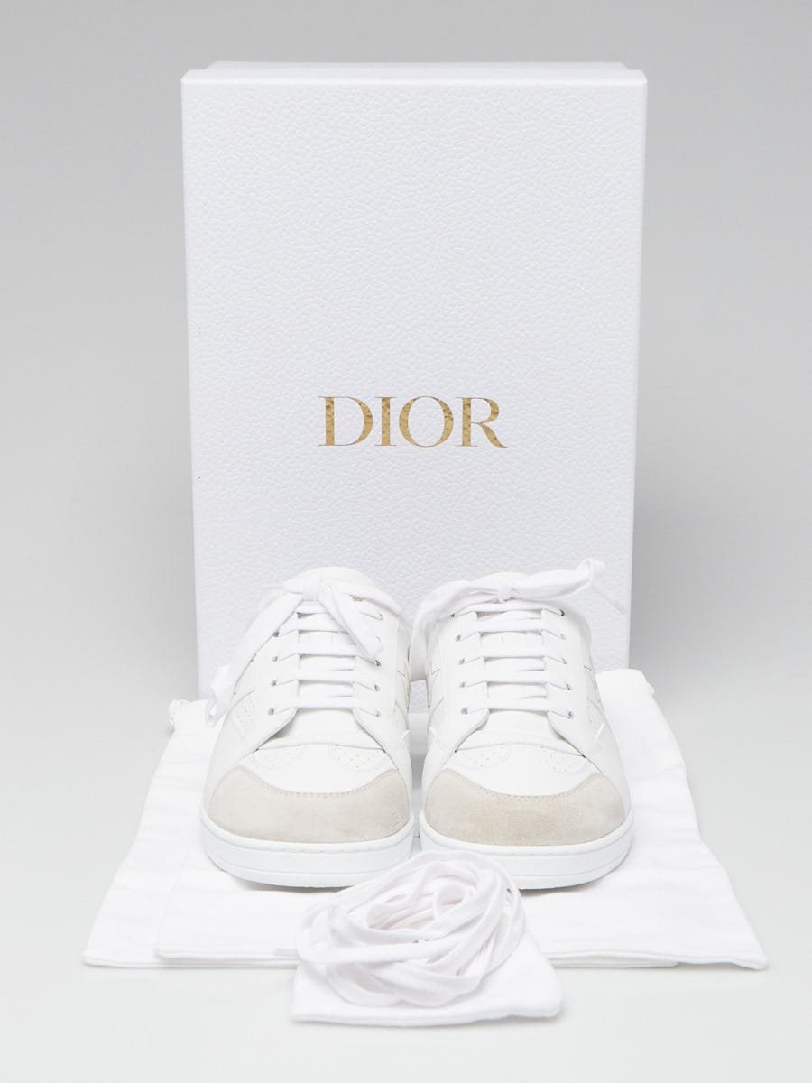 Christian Dior ホワイト ミュール C&Dロゴ Dway Slide White Calfskin