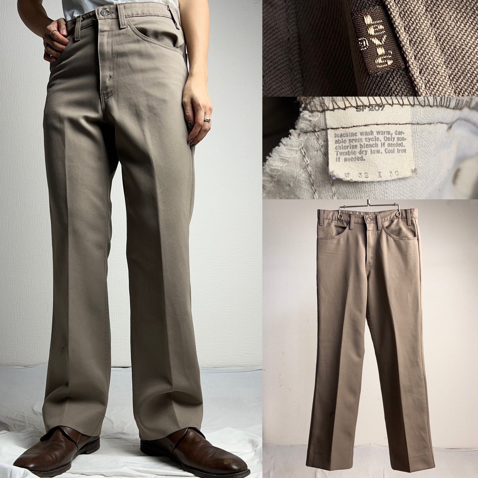 80's Levi's STA-PREST PANTS W32 L30 80年代 リーバイス スタプレ