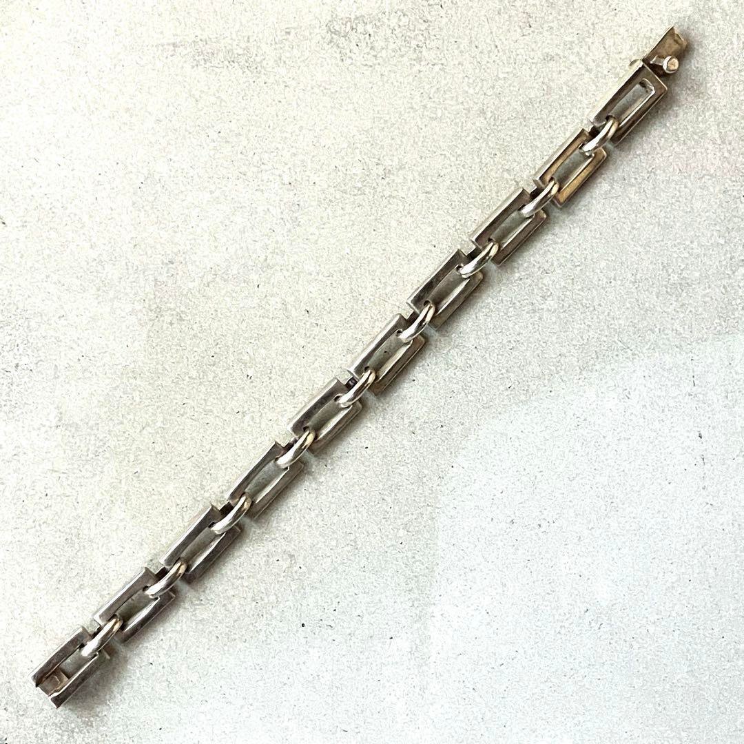 メキシコ製 MEXICO ヴィンテージ HEAVY チェーンブレスレット 925 | unune