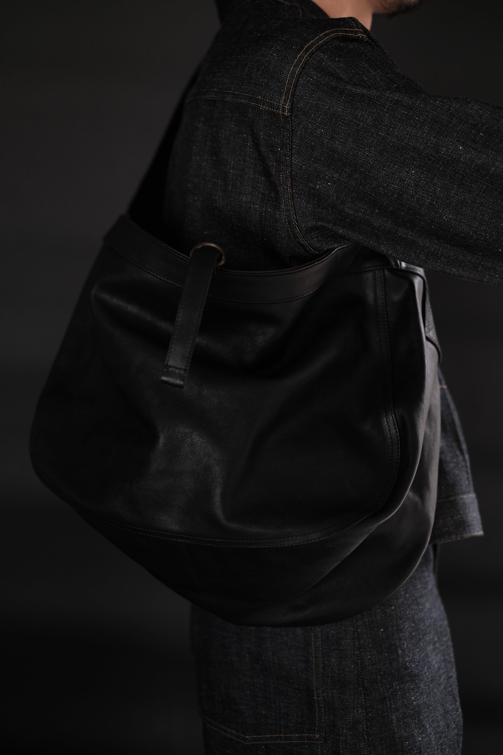 T.T / LOT.004 NEWSBOY BAG HORSE LEATHER | LIVING