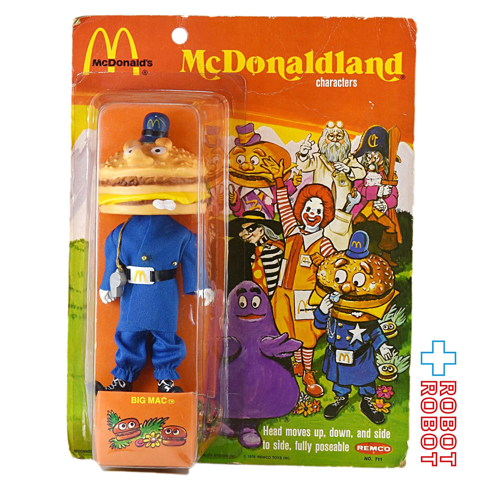 レムコ社 マクドナルドランド ビッグマックポリス フィギュア 1976 未