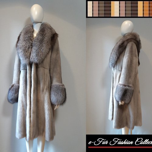 リッチなオーラを放つ☆ノーブルな表情シルバーフォックスファー