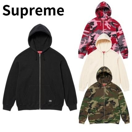 24SS Week6 Supreme HOODED ZIP UP THERMAL ジップ フーディ (Supreme