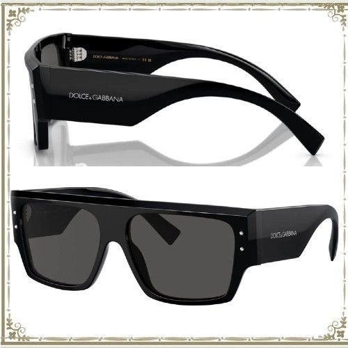 送料関税込◇Dolce & Gabbana DNA サングラス ドルガバ ブラック
