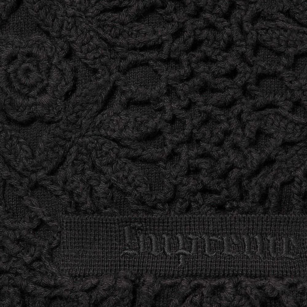 Supreme】Crochet Zip Up Cardigan☆Black☆25SS☆ (Supreme