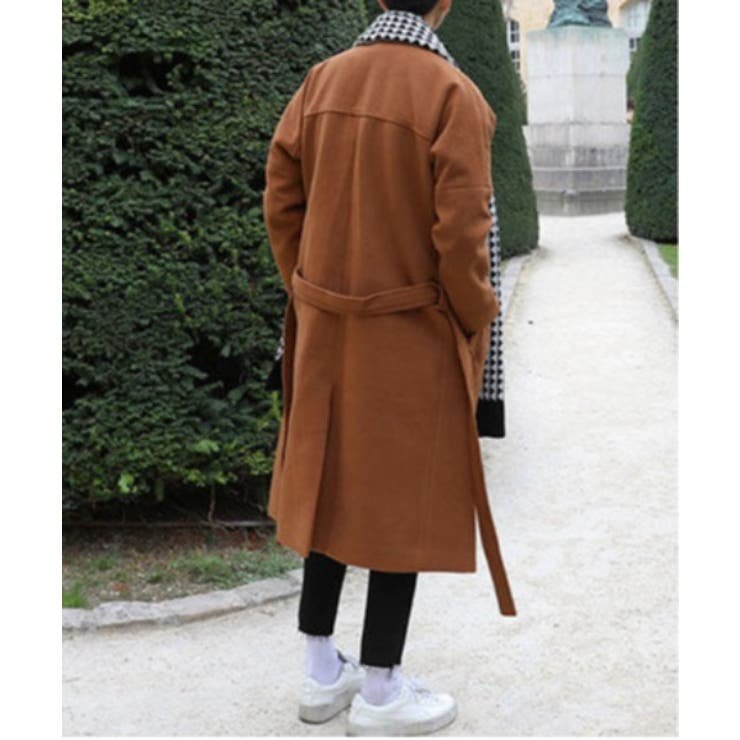 SETUP7】ベルト付きチェスターコート KNF037[品番：TTMW0000988