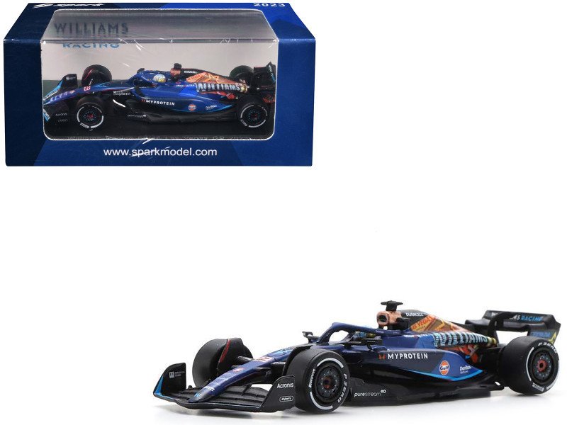 1/64 Spark 2023 Formula 1 Williams F1 FW45 No.23 Williams Racing