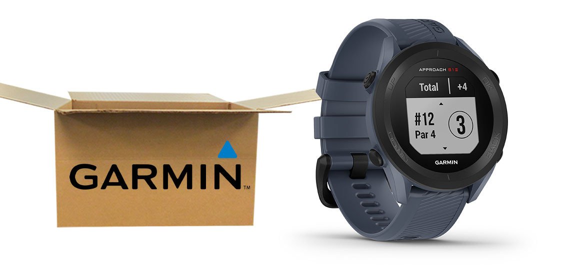 Garmin Golf Approach S12 GPS Watch [OPEN BOX] | RockBottomGolf.com
