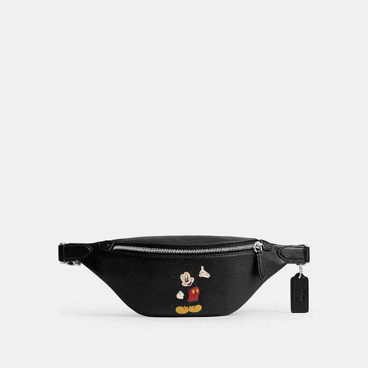 COACH® | Disney X Coach Charter Belt Bag 7 With Mickey Mouse