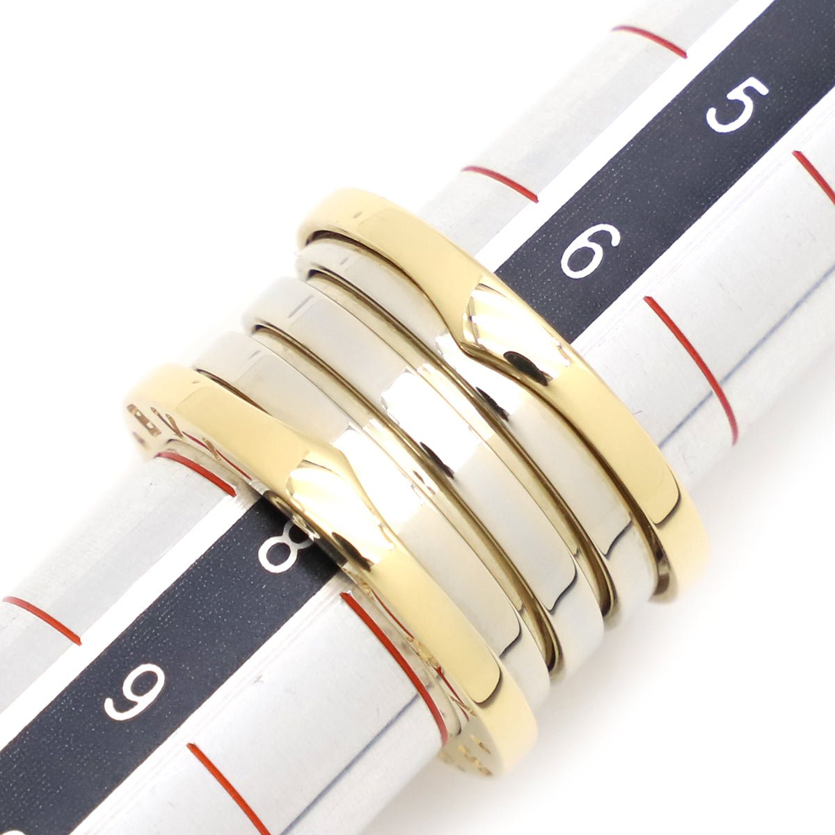 ブルガリ BVLGARI ビーゼロワン B-zero1 4バンドリング イエロー