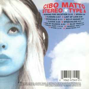 Cibo Matto – Stereo Type A – CD (Album), 1999 [r1951570] | Discogs