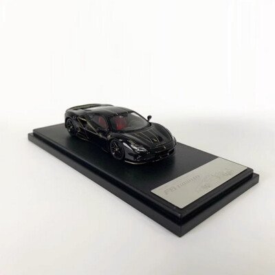 XF MODEL 1/64 Scale Ferrari F8 Tributo Black Diecast Car Model Toy