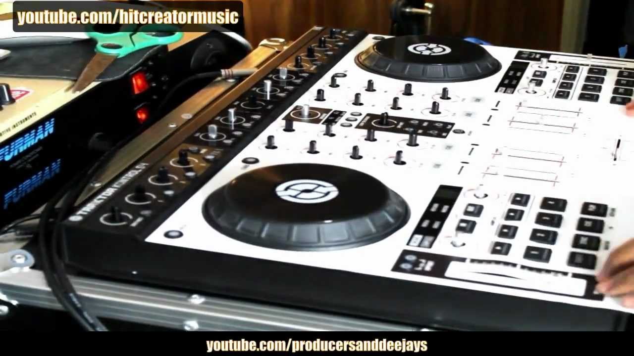 My Customized Native Instruments Traktor Kontrol S4 MK1 - YouTube