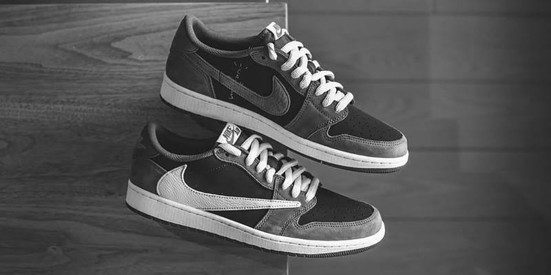 Travis Scott Air Jordan 1 Low OG Black Phantom Release | Hypebeast
