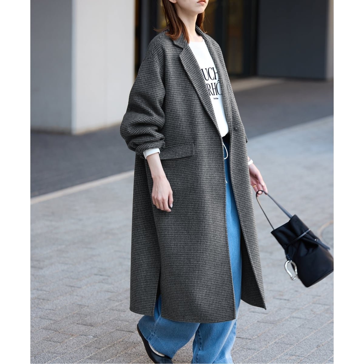 追加2》souple woolダブルフェイスチェスターコート | スローブ イエナ