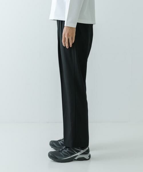 セール】 new basic ウールツイルワイドスラックス （その他パンツ