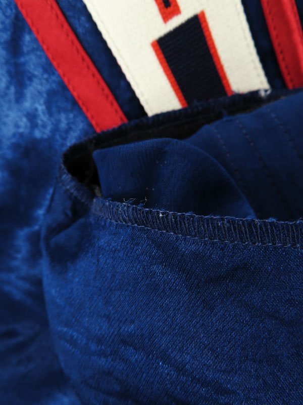 GUCCI】【ストライプ アセテート ジョギングパンツ】【イタリア製