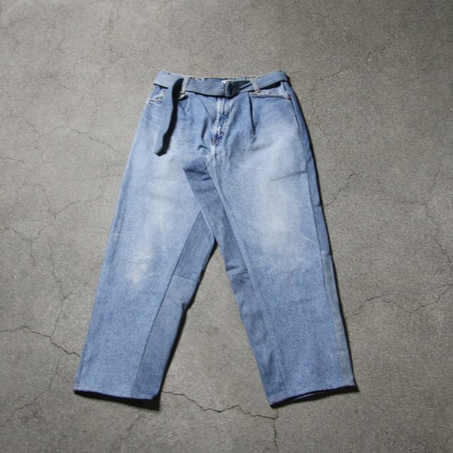 SEEALL (シーオール) [RECONSTRUCTED BUGGY DENIM] リメイク バギー