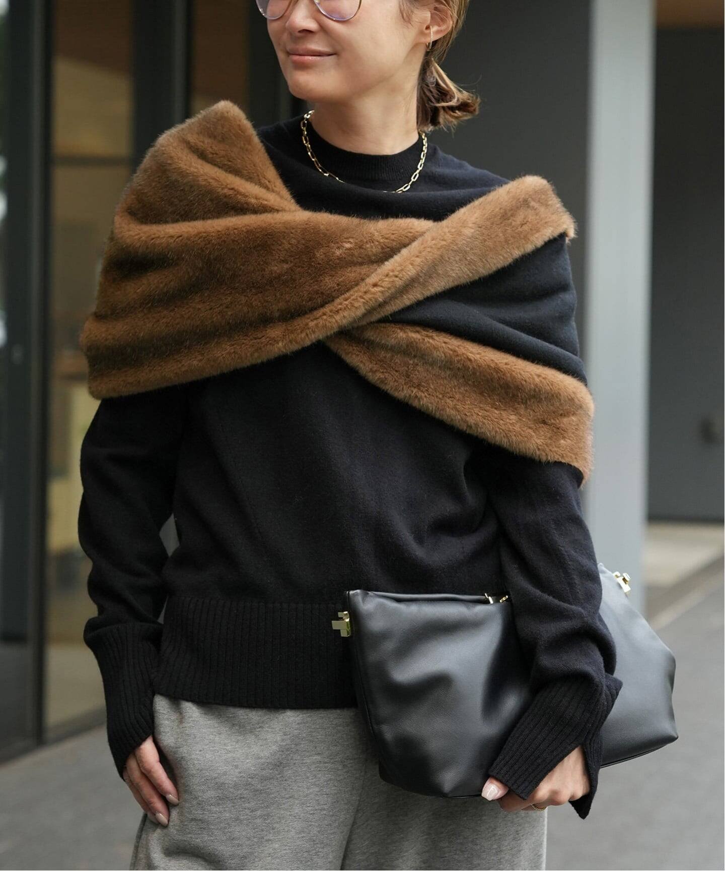 CINOH/チノ 】MIX KNIT（ニット／セーター）｜Deuxieme Classe