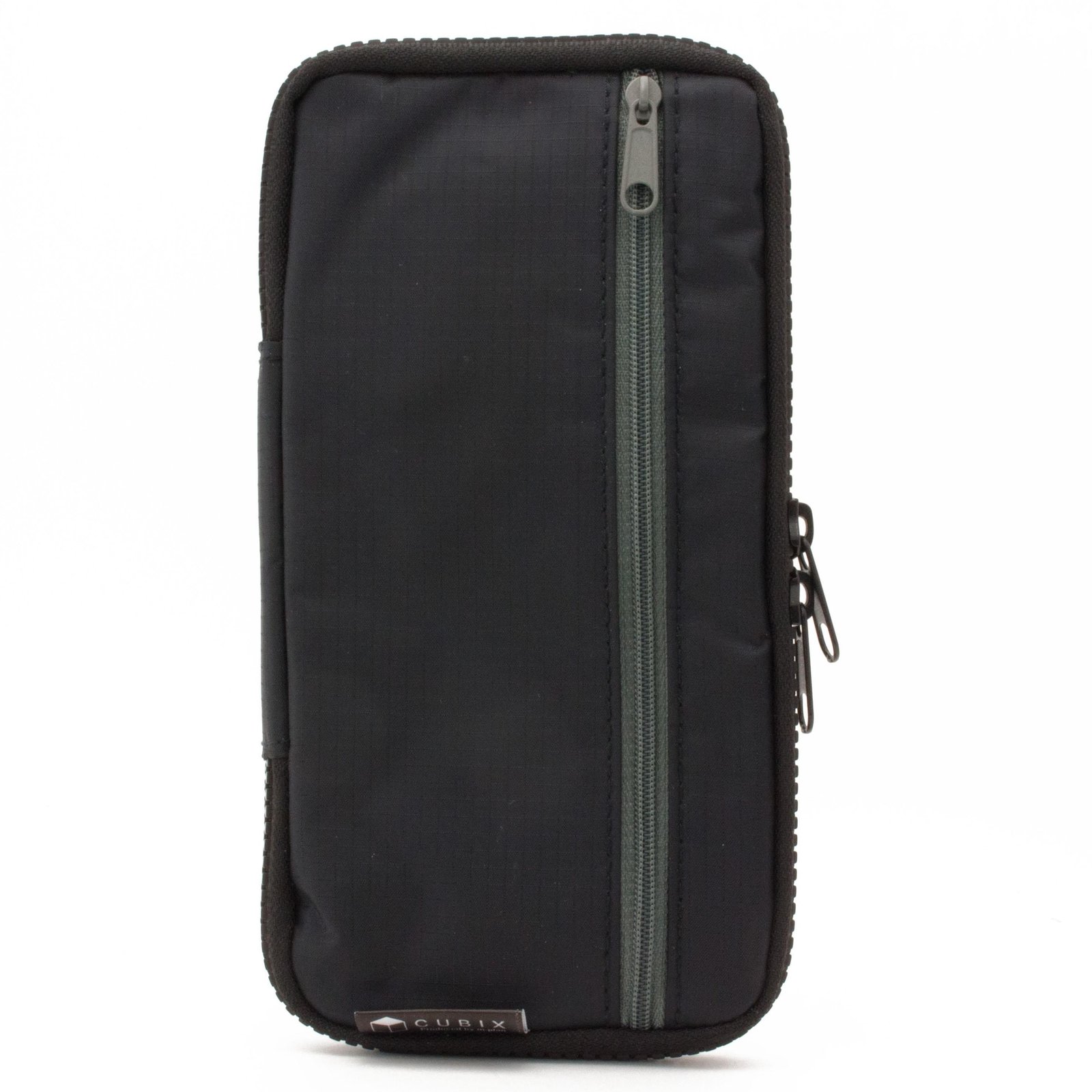 CUBIX】ペンケース ラウンドジップN (ブラック)