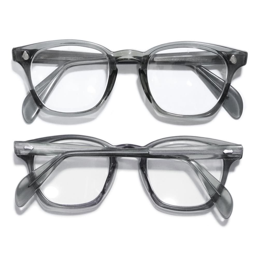 Vintage 1960's American Optical Safety Glasses Gray Smoke [48-22