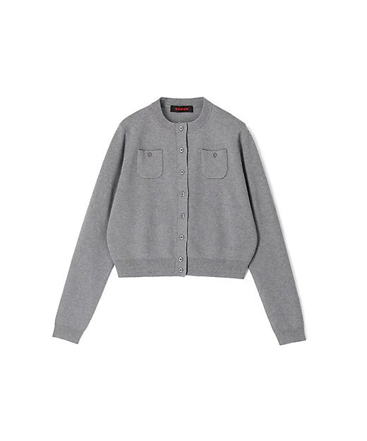 コットンカシミヤ クルーネックカーディガン | CABaN/キャバン | 三越