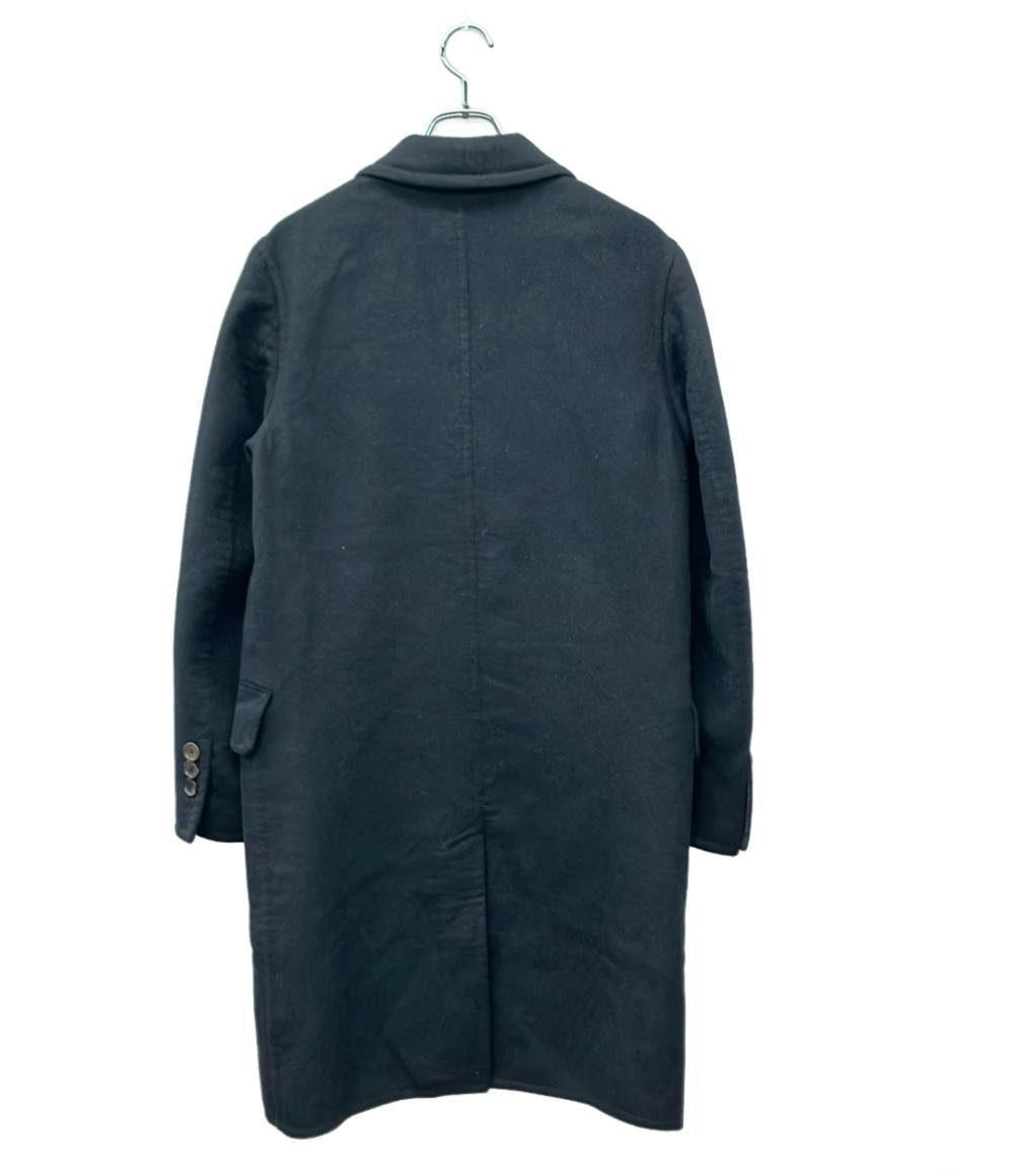 LOUIS VUITTON チェスターコート ブラック メンズ SIZE 44 (S) ルイ