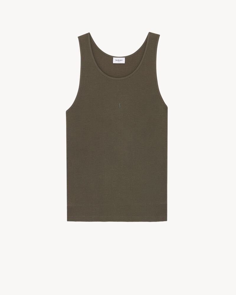CASSANDRE タンクトップ ブラック | Saint Laurent | YSL JA-JP