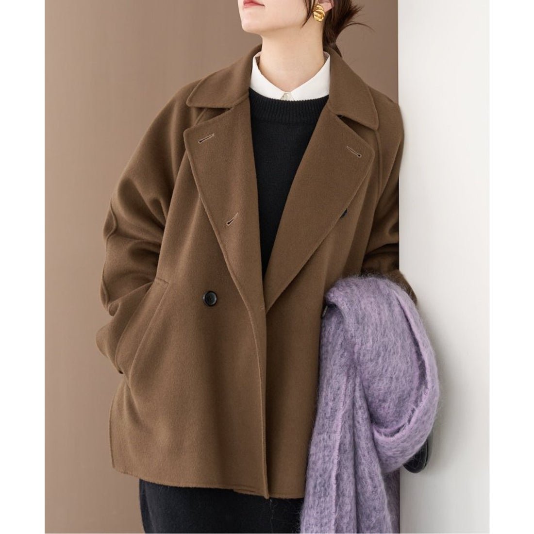 イエナ IENA 《追加2》スーパー160ダブルフェイス ショートコート