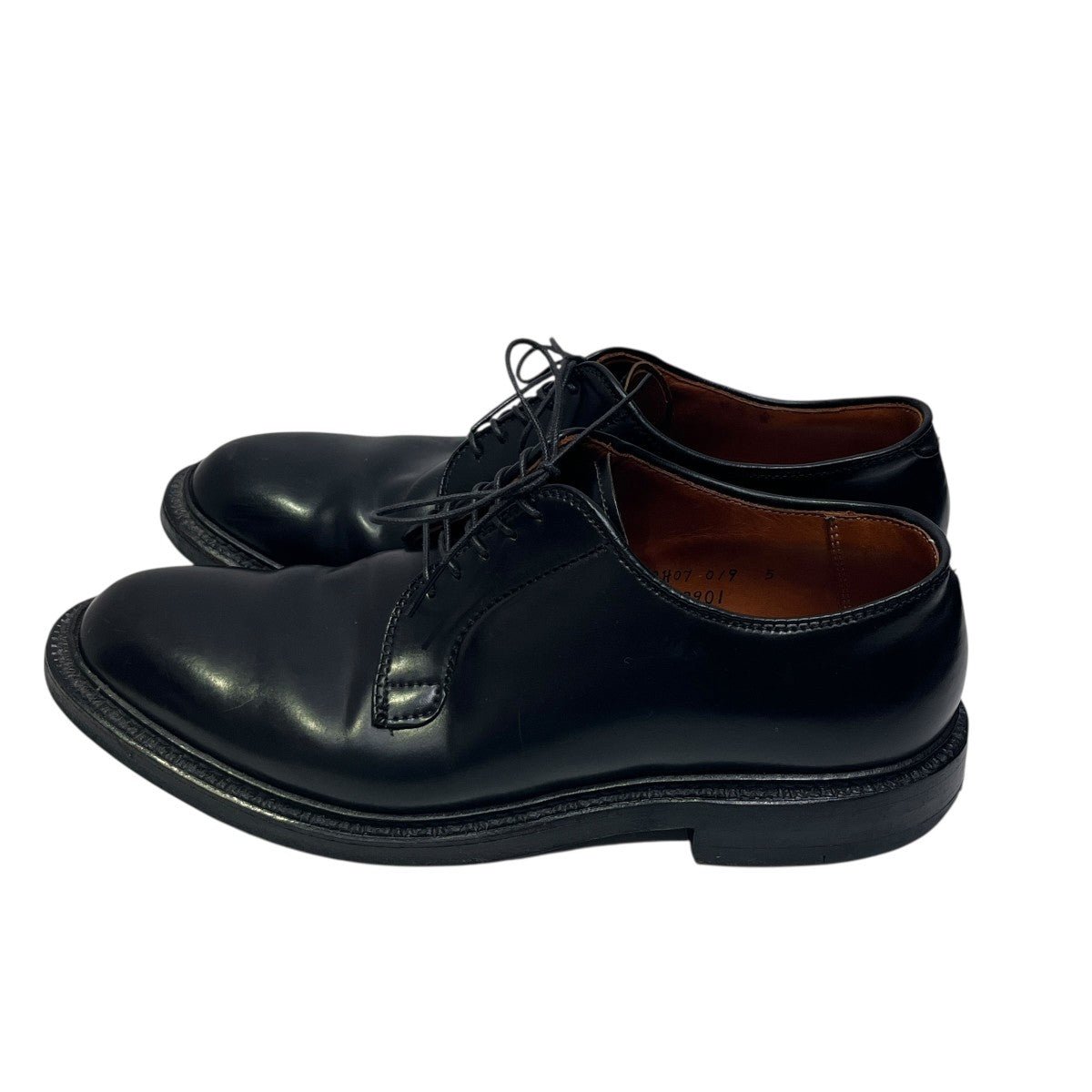 ALDEN(オールデン) 9901プレーントウコードバンシューズ ブラック