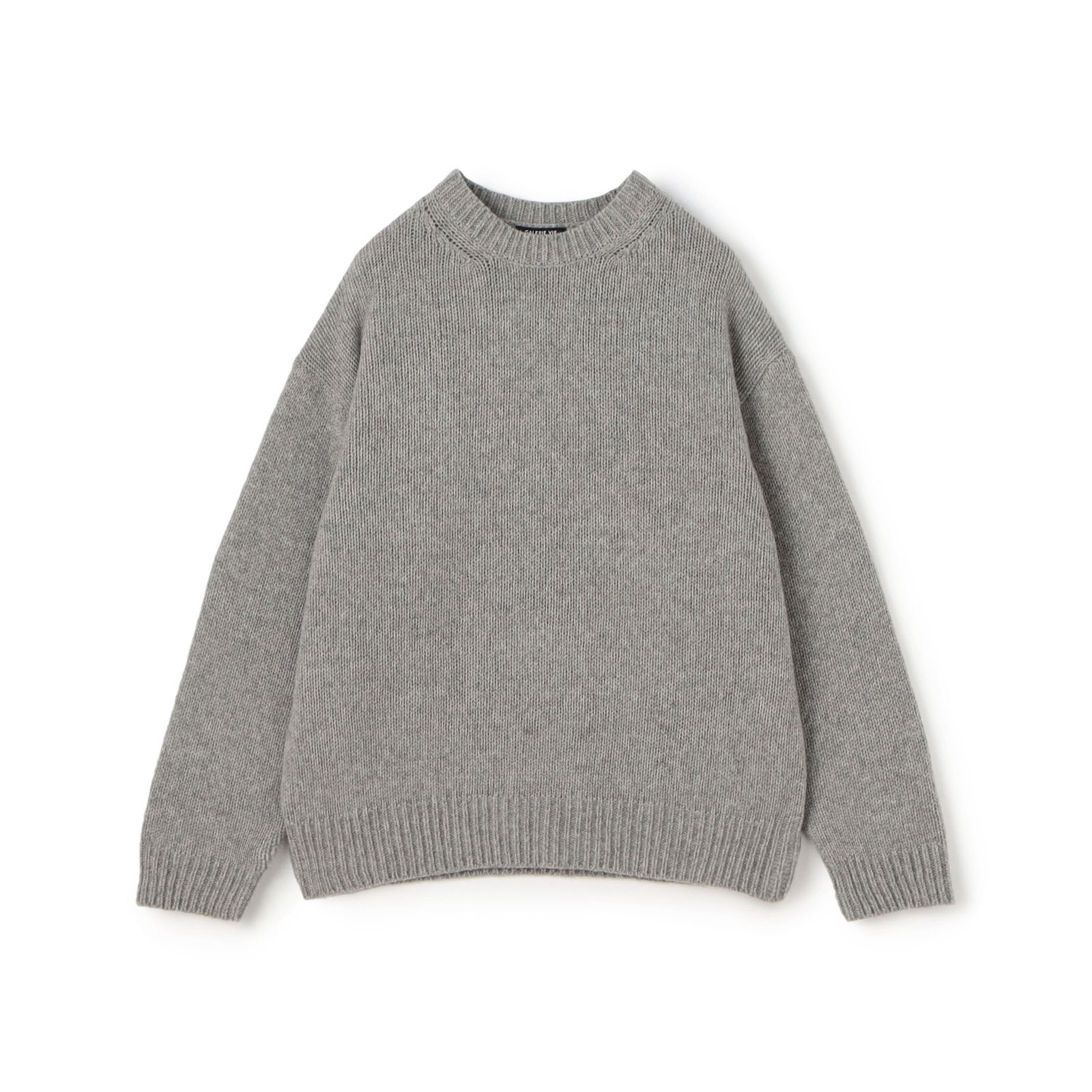 ファインウールクルーネックニット｜トゥモローランド 公式通販