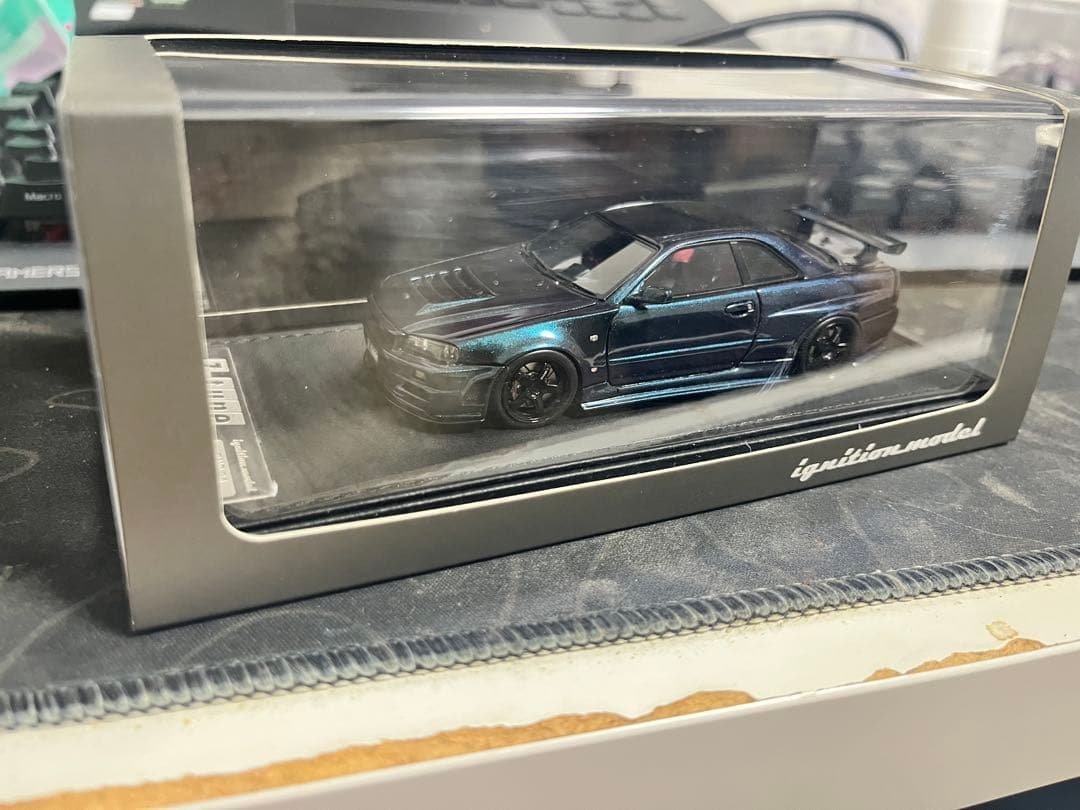 【激レア】イグニッションモデル　スカイラインGTR R34 Z-Tune 開封済 1/18 Ignition Model Nissan Skyline Nismo R34 GT-R Z-tune Silver