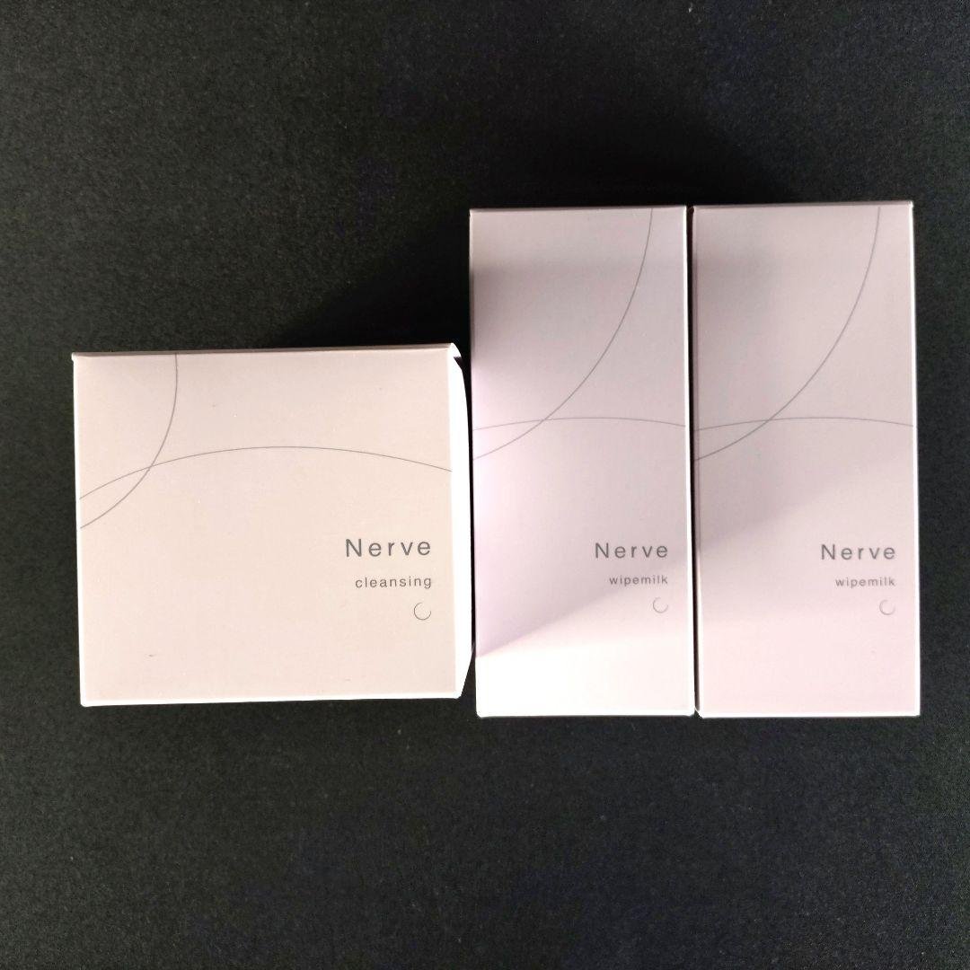 カシー ナーヴ クレンジング ワイプミルク　セット カシー化粧品から新たに誕生いたしましたNerve(ナーヴ)シリーズのご