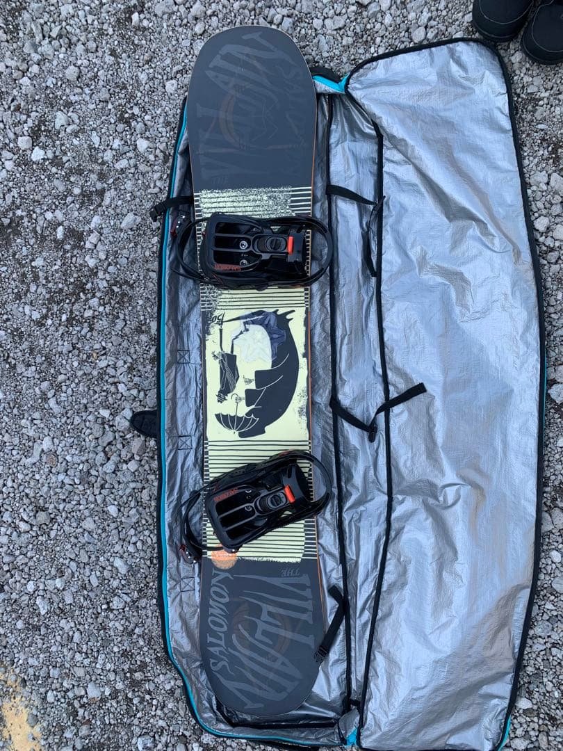 SALOMON スノーボード バインディング ブーツ　バック　4点セット SALOMON（サロモン） スノーボード ビンディング ブーツ2点セット