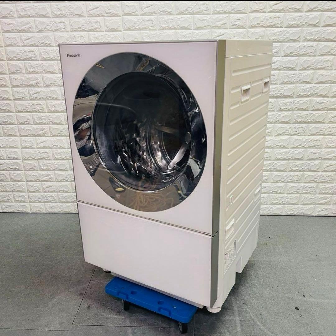 最安値⭐️Panasonic キューブル ドラム式洗濯機 10キロ 2017年製⭐️ 181☆2017年製☆パナソニック ドラム式洗濯機 10KG キューブル ドラム式
