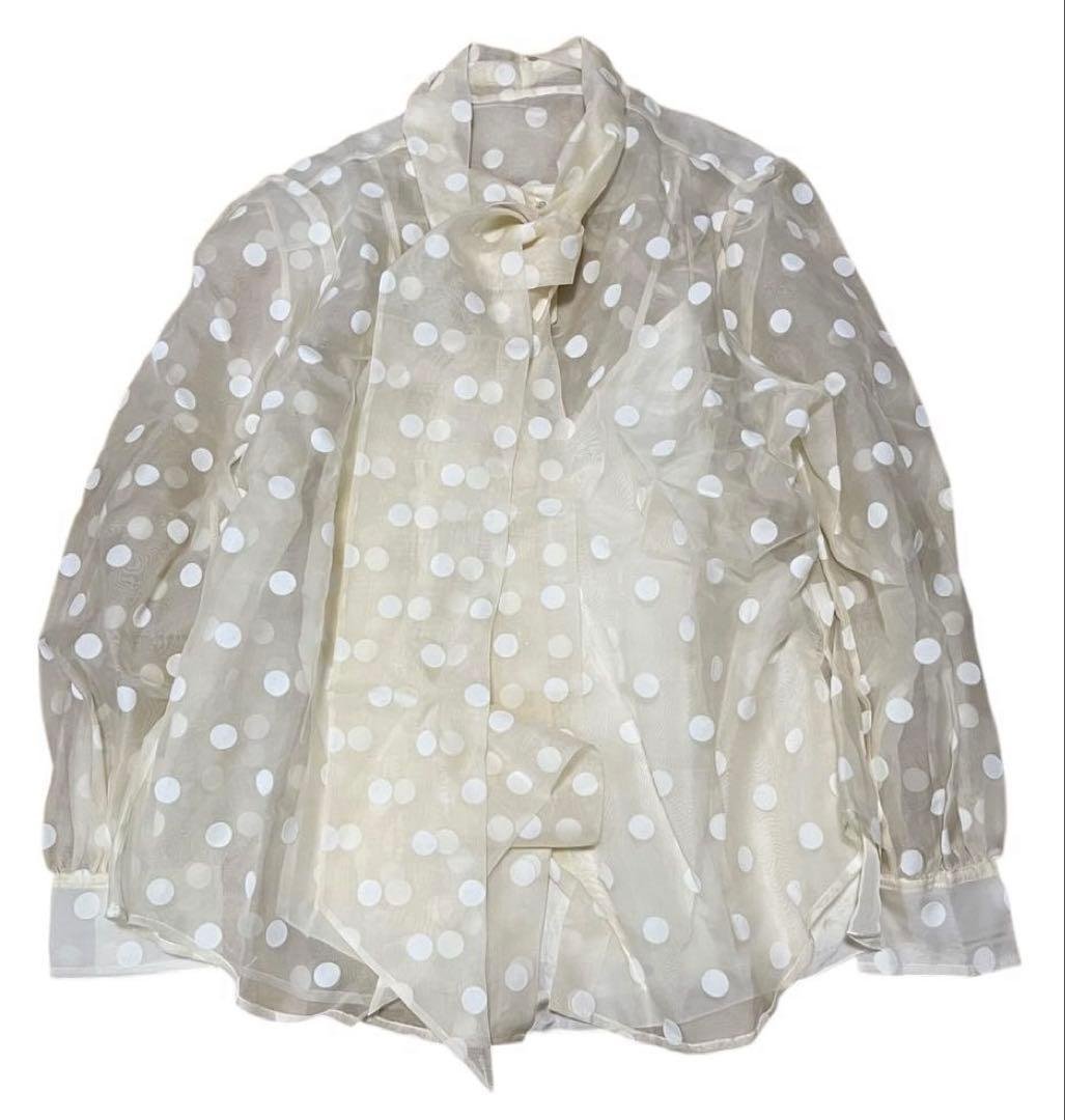 RUNWAY MARC JACOBS ドット リボン シルク シャツ 12 Marc Jacobs Fall 2013 Silk Sequin Pajama Top Shirt Evening 6 | eBay
